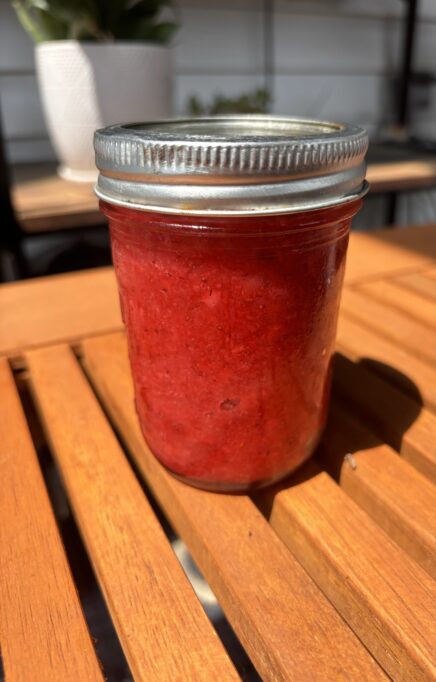 Super Simple No-Cook Strawberry Jam